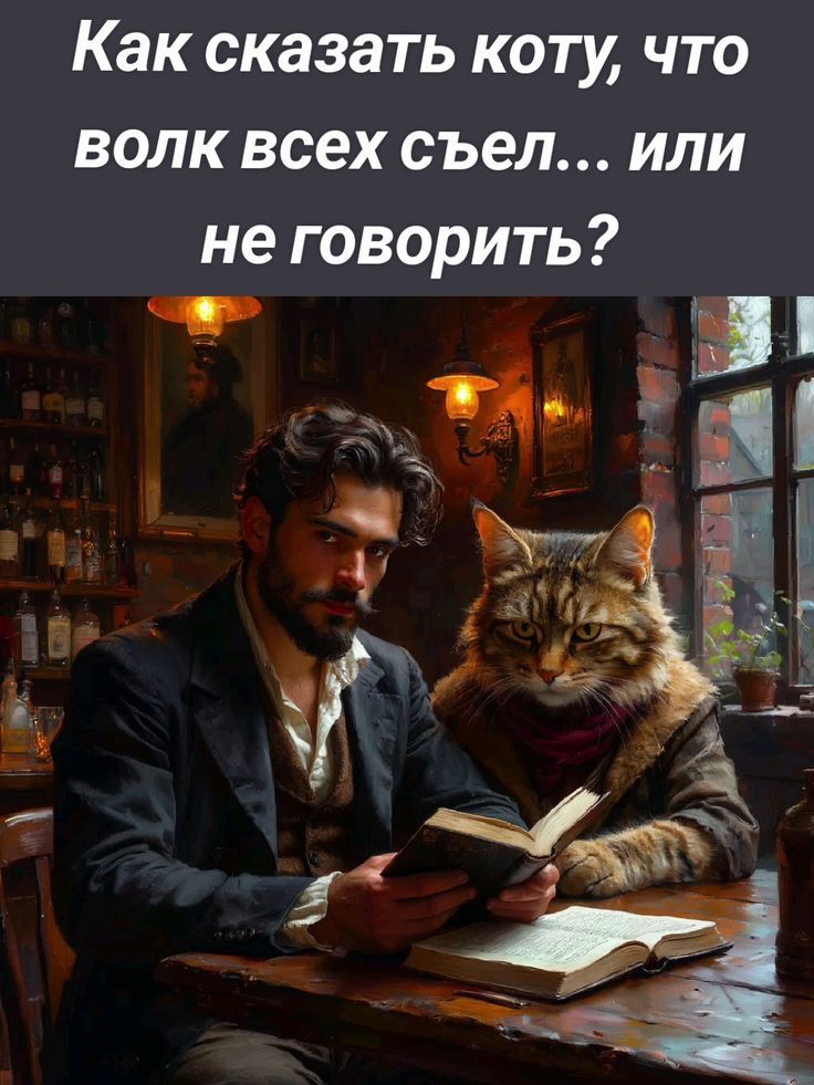 Как сказать коту, что волк всех съел... или не говорить?