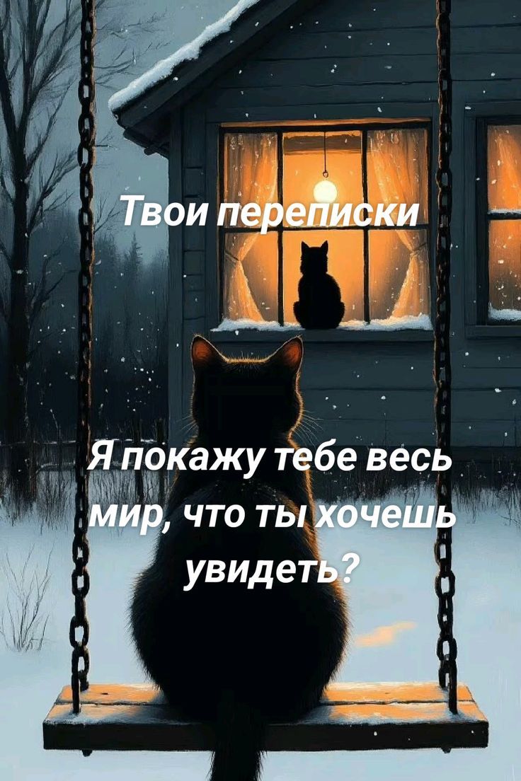 Твои переписки
Я покажу тебе весь мир, что ты хочешь увидеть?