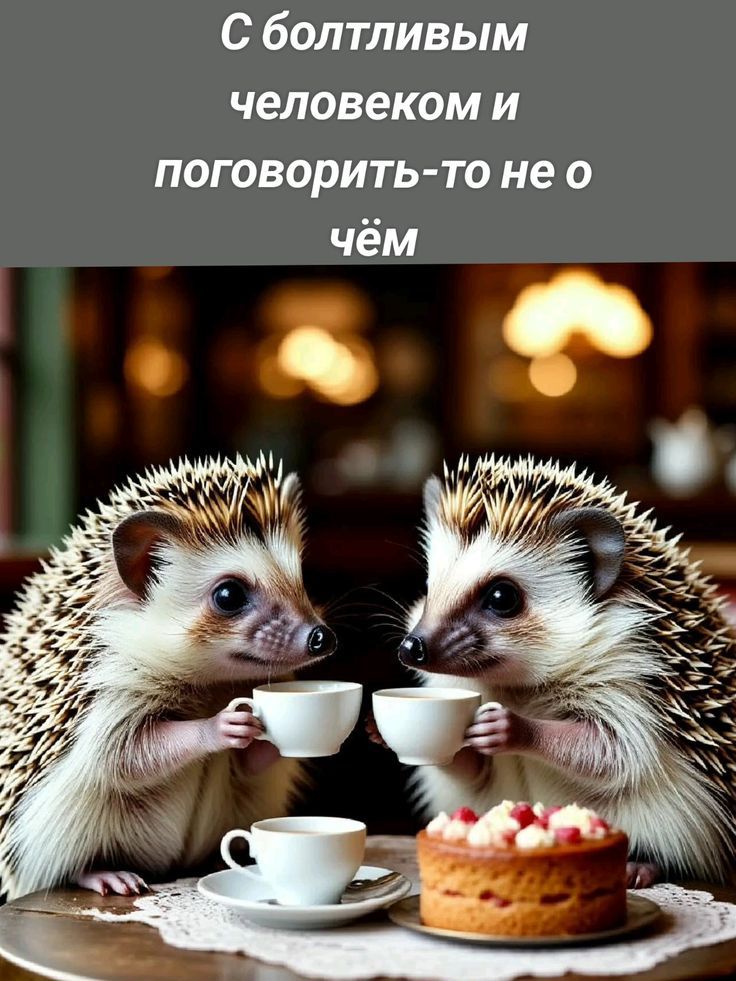 С болтливым человеком и поговорить-то не о чём