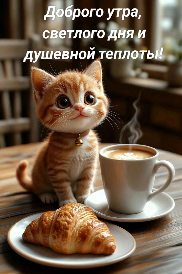 Доброго утра, светлого дня и душевной теплоты!