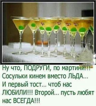 Сосульки кинем вмесго ЛЬДА И первый тост чтоб нас ЛЮБИЛИ Второй пусть любят нас ВСЕГДА