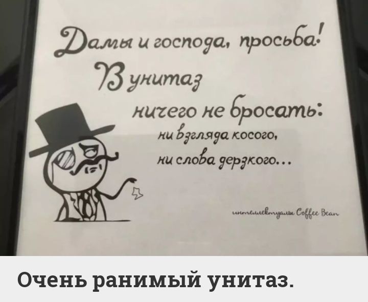 эпИт Ц госпоуа просьба Вунитаі ниіего не Бюсшпьі йдеда косово на слой едсош мч щ э Очень ранимый унитаз