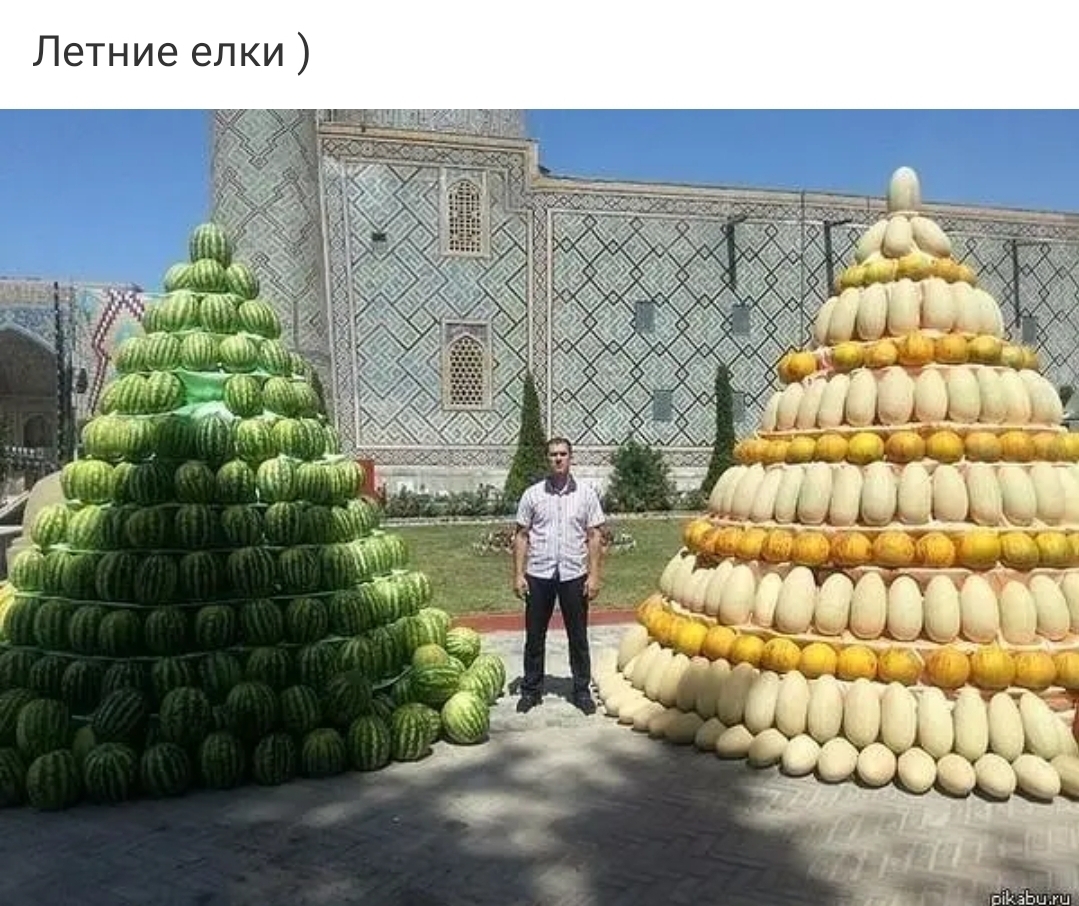 Летние елки