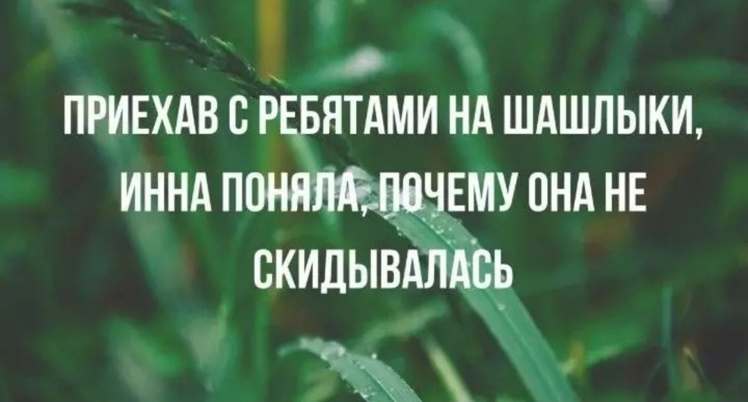 о ПРИЕХАВ С РЁЁЯТАМИ НА ШАШЛЫКИ ИННАП ЕМУПНАНЕ Ь