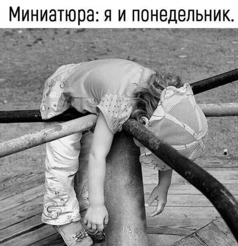 Миниатюра Я И ПОНЕДЕЛЬНИК