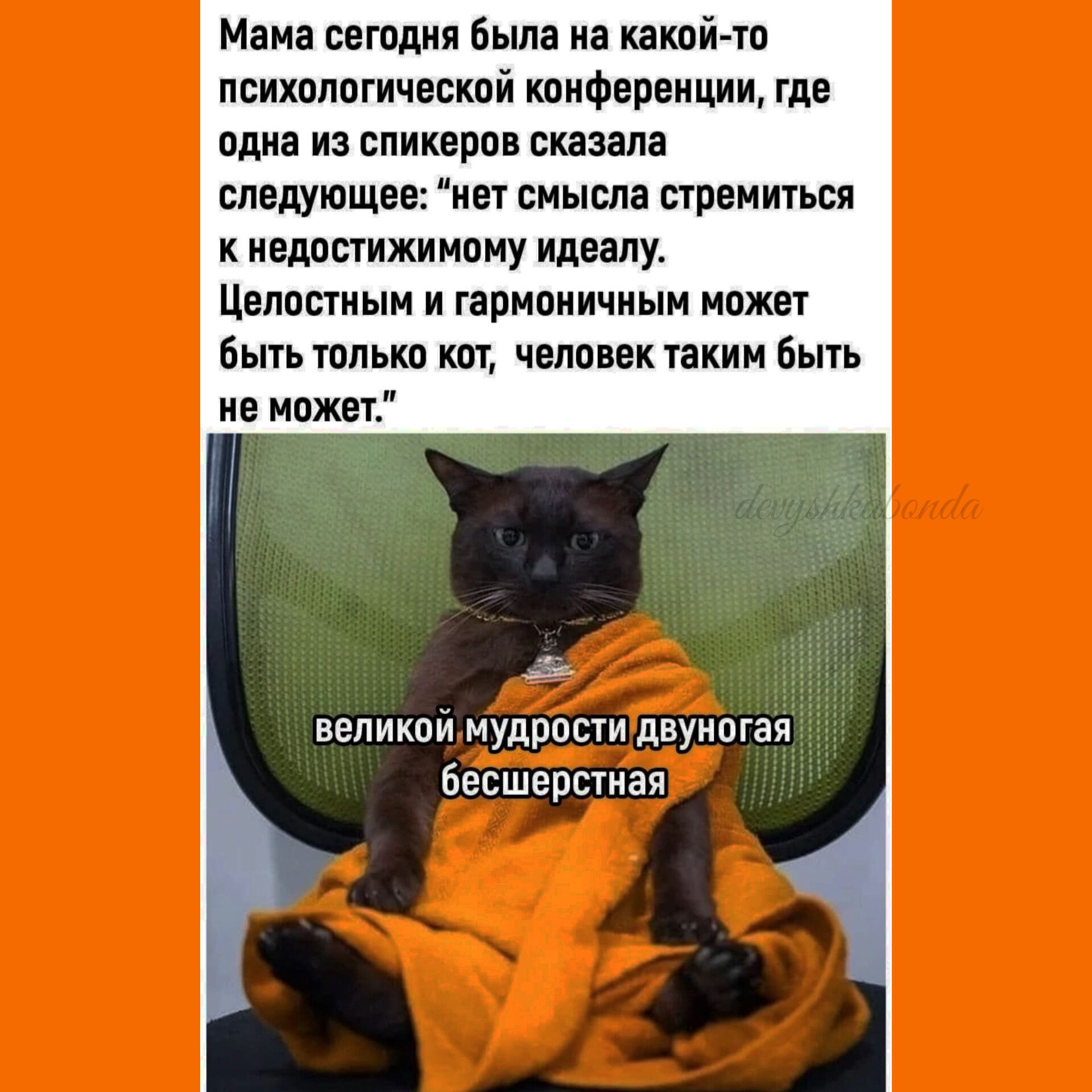 Мама сегодня была на покойно психологической конференции где одна ИЗ ЕПИКЕШШ ЕКЗШЁ следующее нет смысла стремиься недоптижимому идеалу Цвлостнын и гармоничным иожы Быть только хот человек такии бьпь но может великой мудрости двуногая бесшепстиая