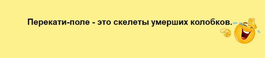 трпме шипы умерших колобков