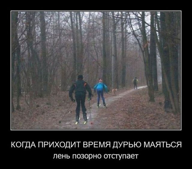 КОГДА ПРИХОДИТ ВРЕМЯ дУРЬЮ МАЯТЬСЯ лень позорно шпупает