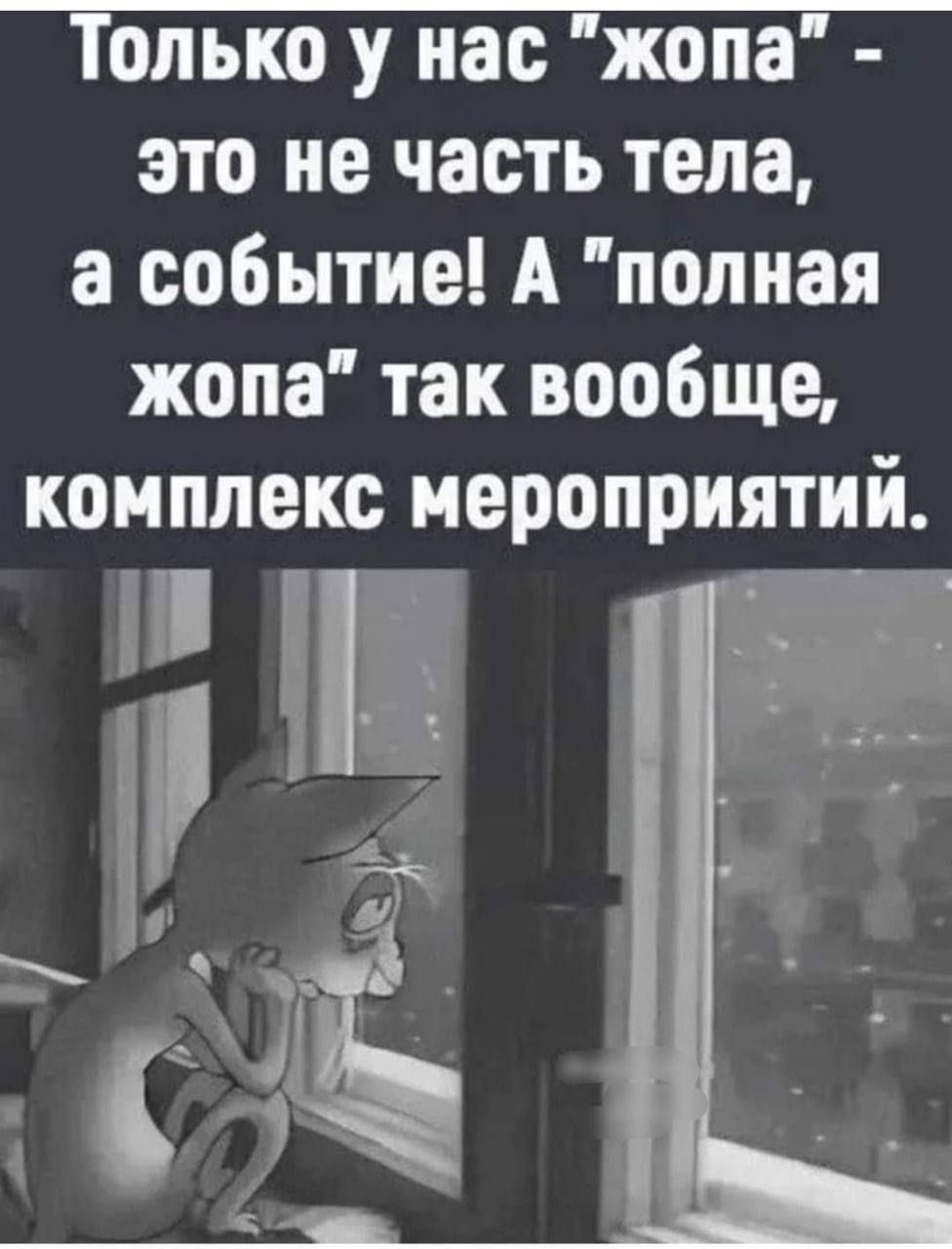 это не часть тела а событие А попная жопа так вообще комплекс мероприятий іь _