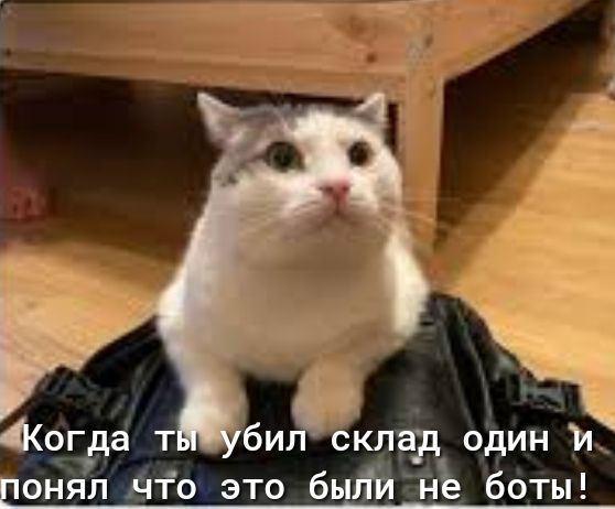 склад один и снял что это быйи не боты