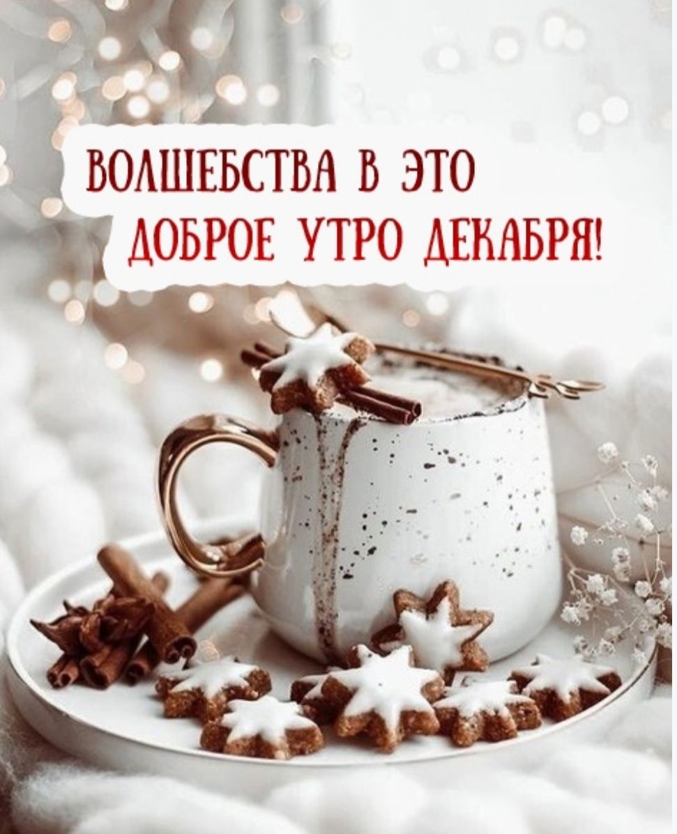 ДОБРОЕ УТРО ДЕКАБРЯ _____