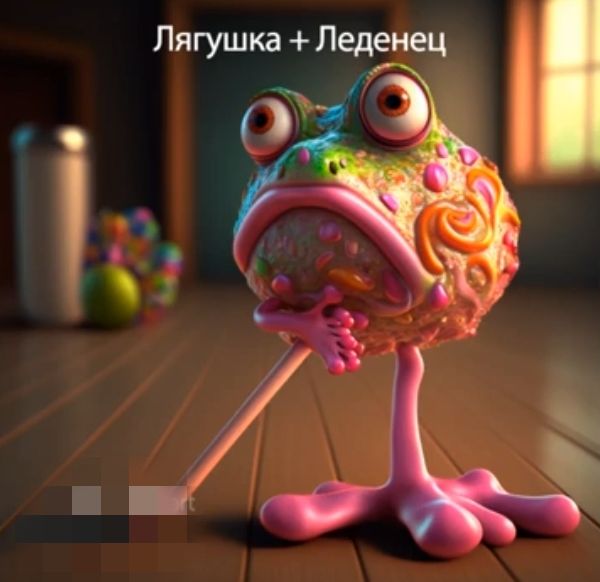Лягушка Леденец