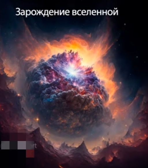 Зарождение вселенной