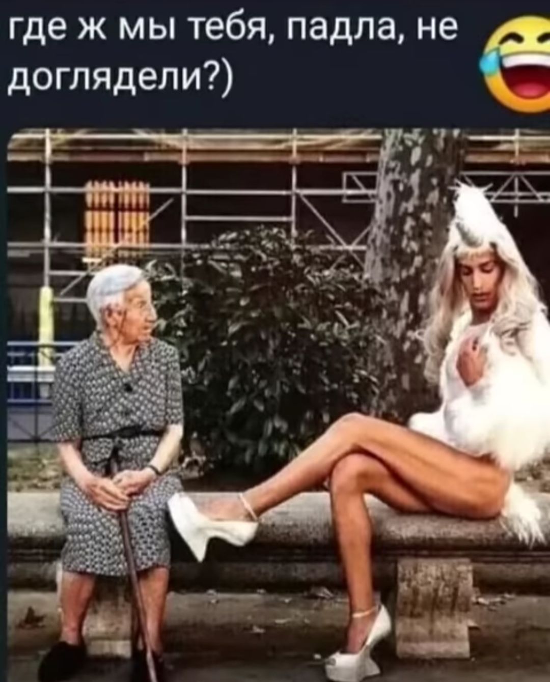 гдеж мы тебя падла не доглядепи