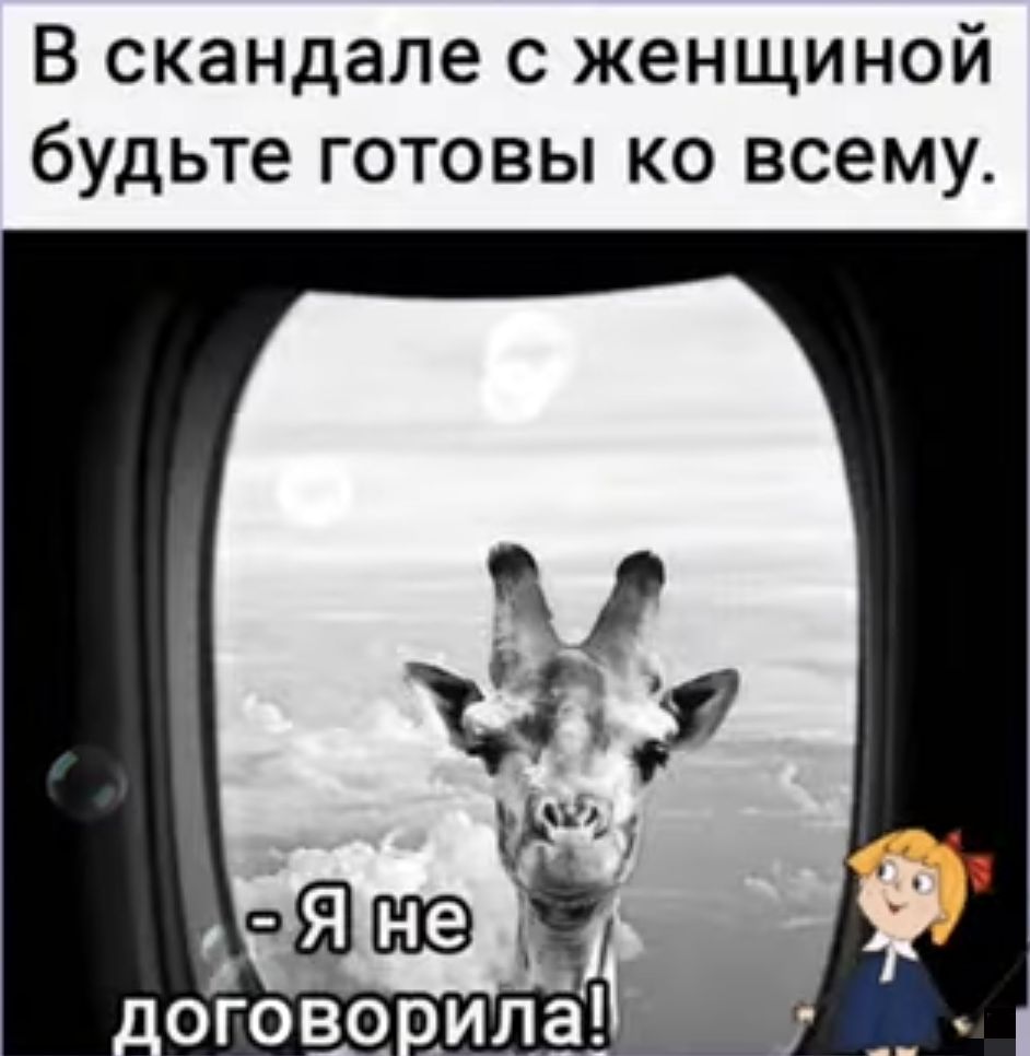 В скандале с женщиной будьте готовы ко всему