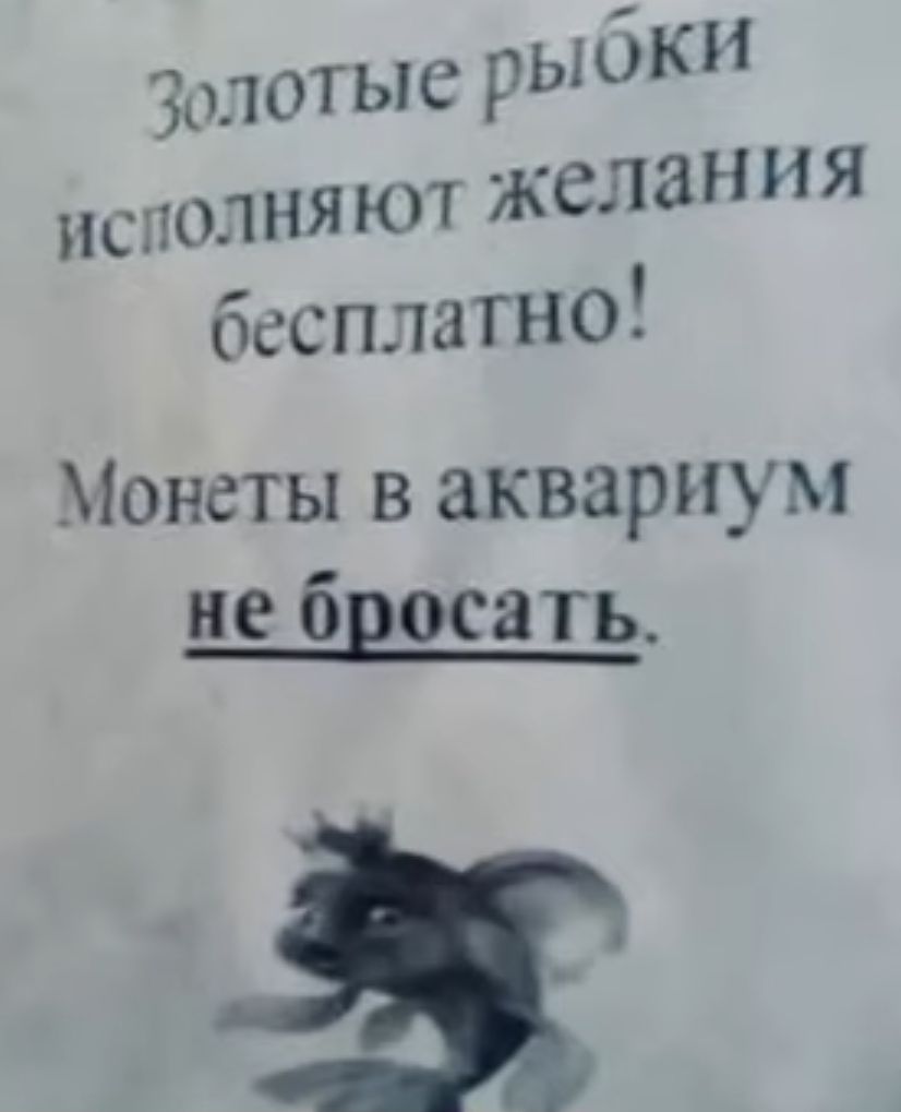 Золотые рыоки юлняют желания НС бесплатно Монеты в аквариум не бросать