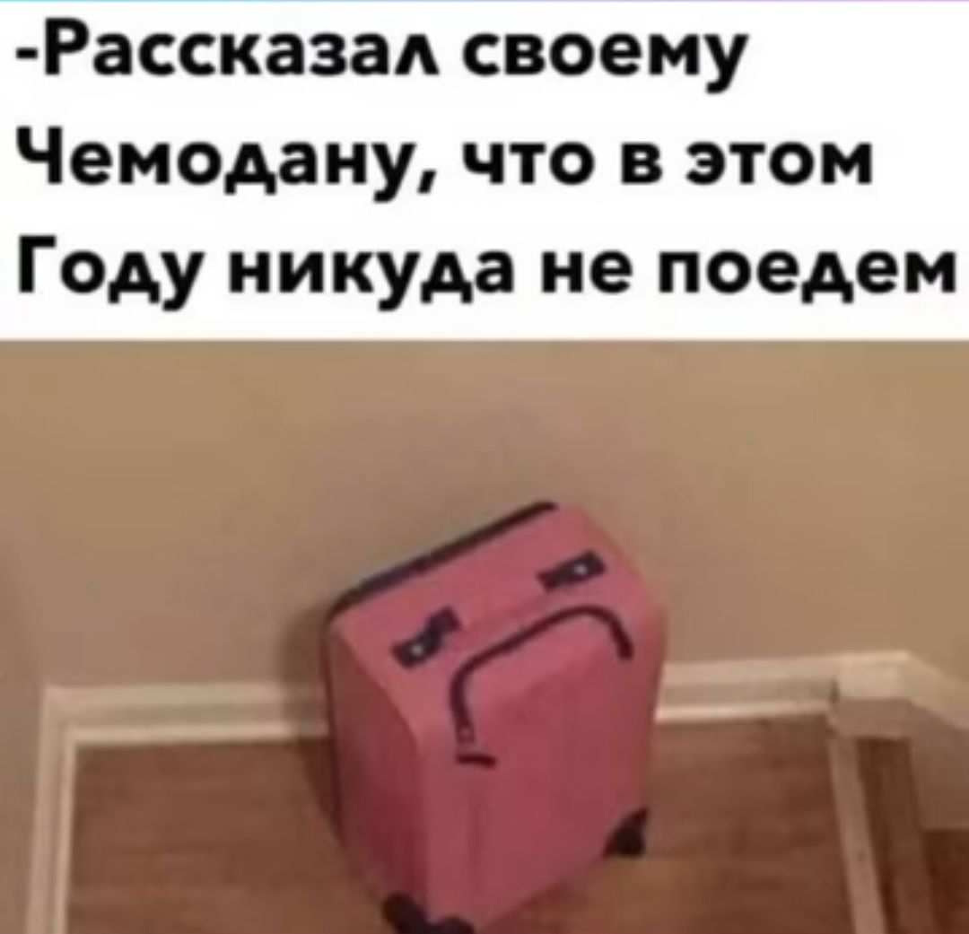 Рассказад своему Чемодаиу что в этом Году никуда не поедем