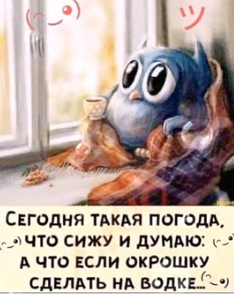 Свгодня тдкдя погодя _ачто сижу и думдю А что если окРошку сдвлдть НА водквіхч