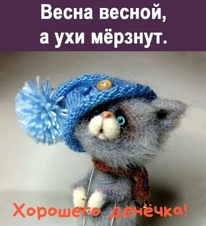 Весна весной а ухи мёрзнут