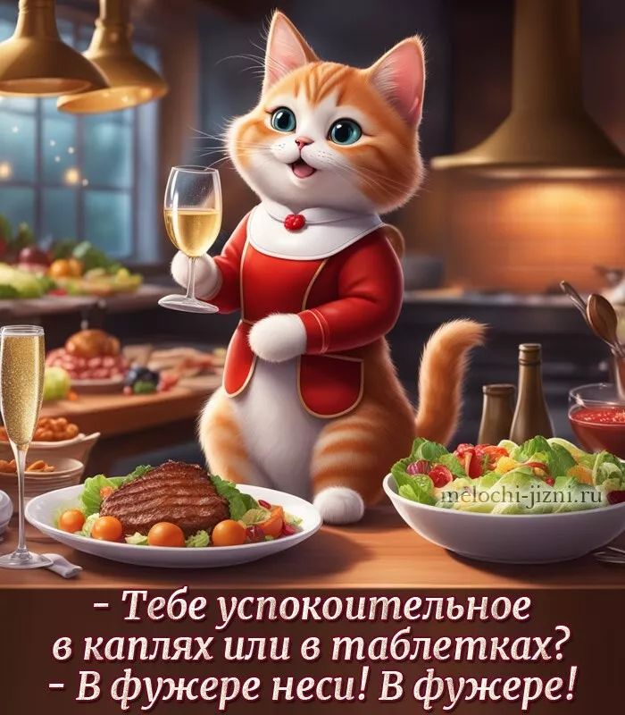 Тебе успокоительное в каплях или в таблетках В фужере неси В фужере