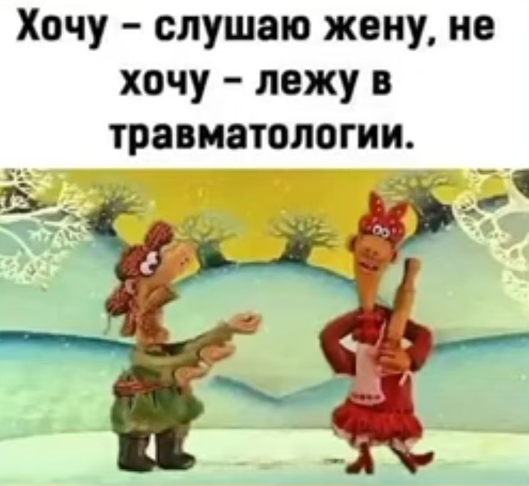 Хочу слушаю жену не хочу лежу травматологии 7