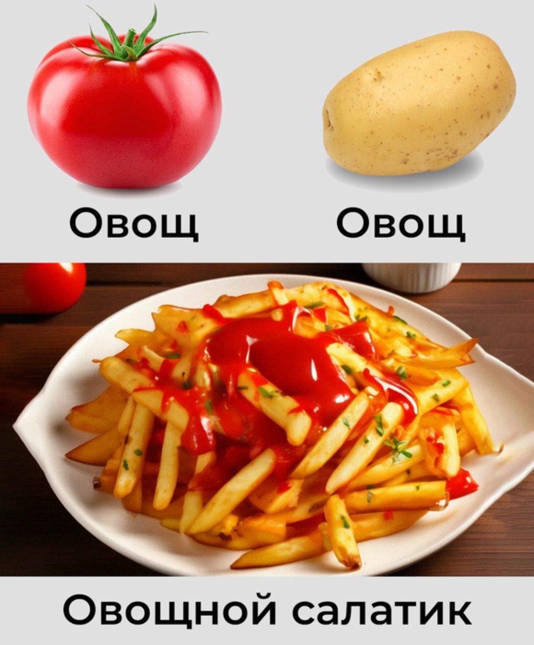 Овощной салатик