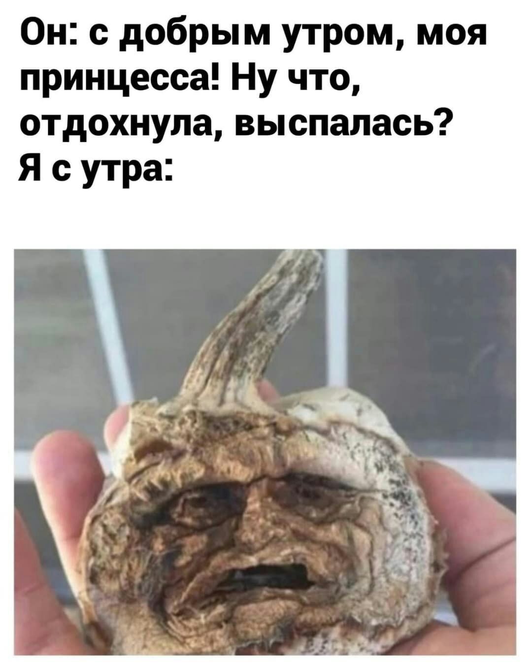 Он с добрым утром моя принцесса Ну что отдохнула выспалась Я с утра