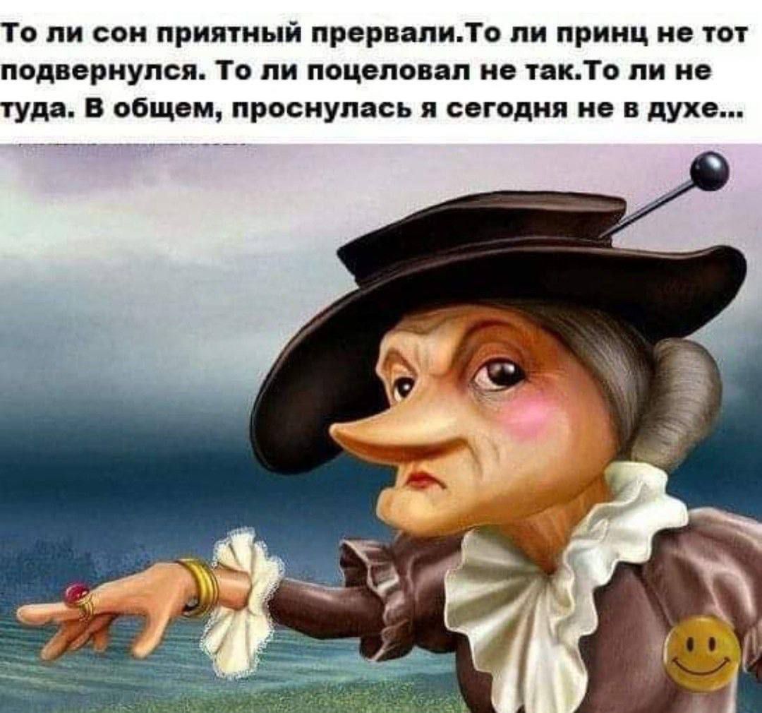 То ли сои приятный прервал ила пи принц на тот подвернулся То ли пвцепопп ие 1ко ли не туды в общем проснулась я сегодня не в духе