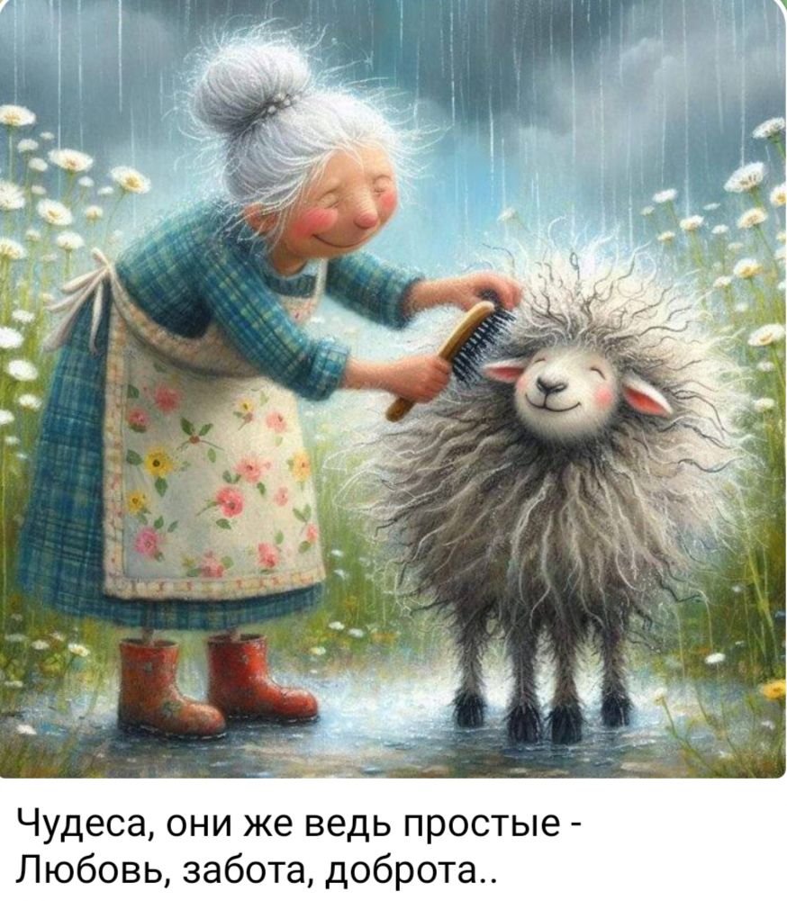 Чудеса они же ведь простые Любовь забота доброта
