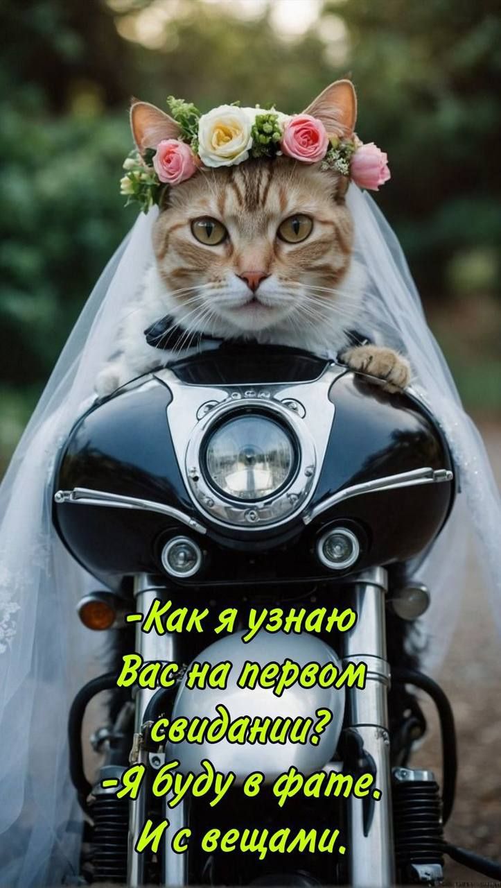 Как я узнаю Вас на первом свидании? Я буду в фаре. И с вещами.