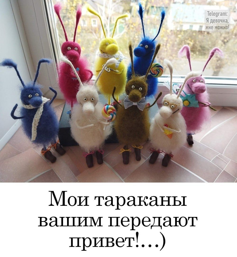 Мои тараканы вашим передают привет!....)