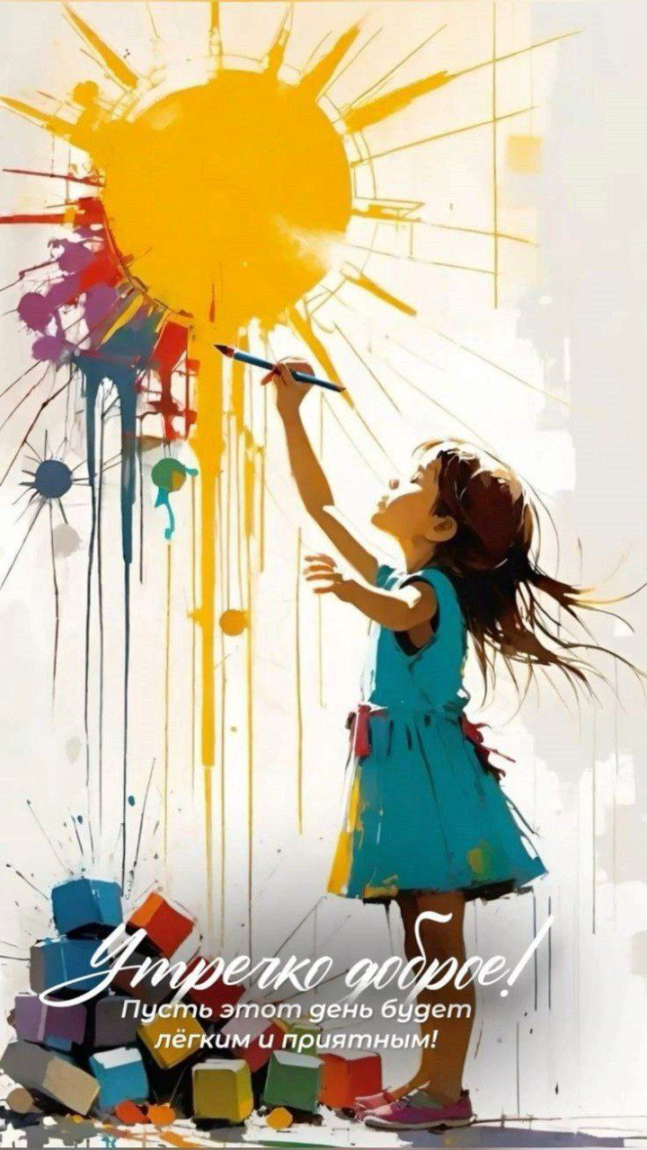 Утренко доброе! Пусть этот день будет лёгким и приятным!