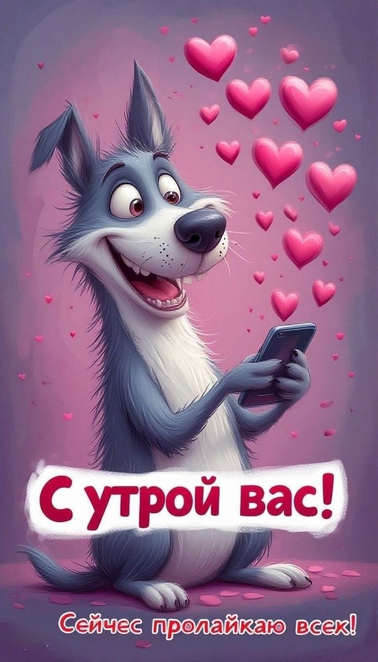 С утром вас! Сейчас пролайкаю всех!