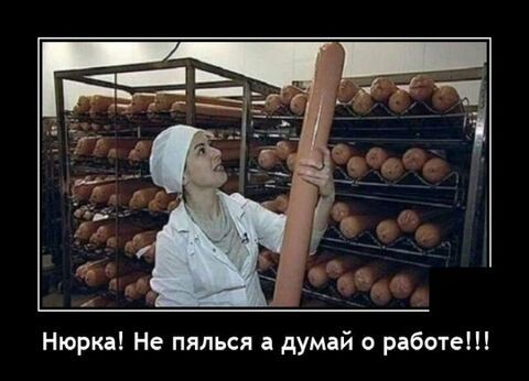 Нюрка Не пялься а думай о работе