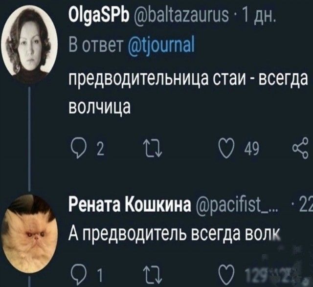 0938РЬ Ьаітаиаигиэ 1 дн В ответ тіоигпаі предводитепьница стаи всегда волчица 02 П 049 Рената Кошкина расійзт_ 2 А предводитель всегда волк С 1 ТЦЪ