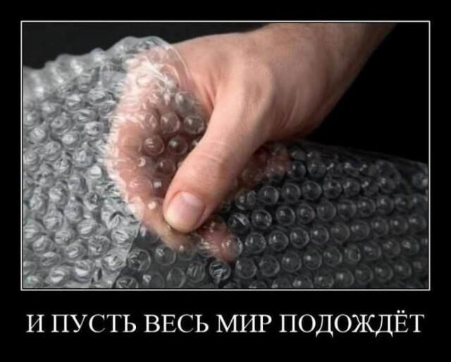 И ПУСТЬ ВЕСЬ МИР ПОДОЖДЁТ