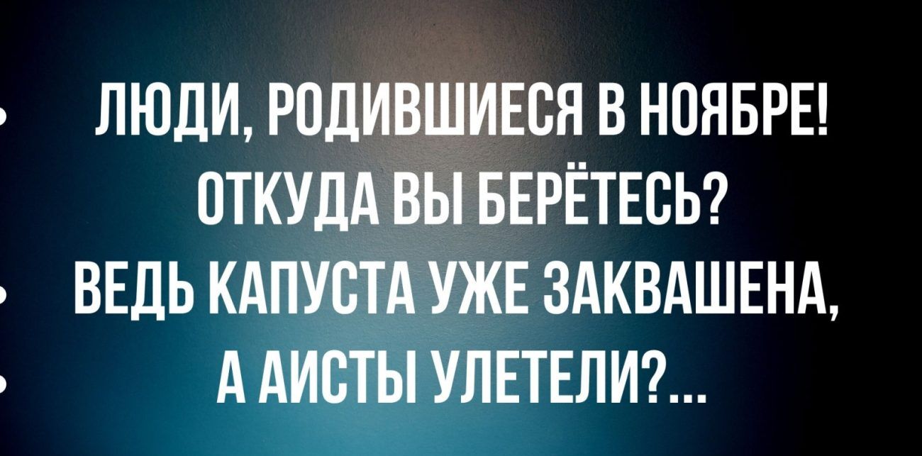 ЛЮДИ РПЛ _ ЕБН В НОЯБРЕ ОТКУДА БЕРЁТЕСЬ ВЕДЬ КАПУСТА УЖЕ ЗАКВАШЕНА А АИБТЫ УЛЕТЕЛИ