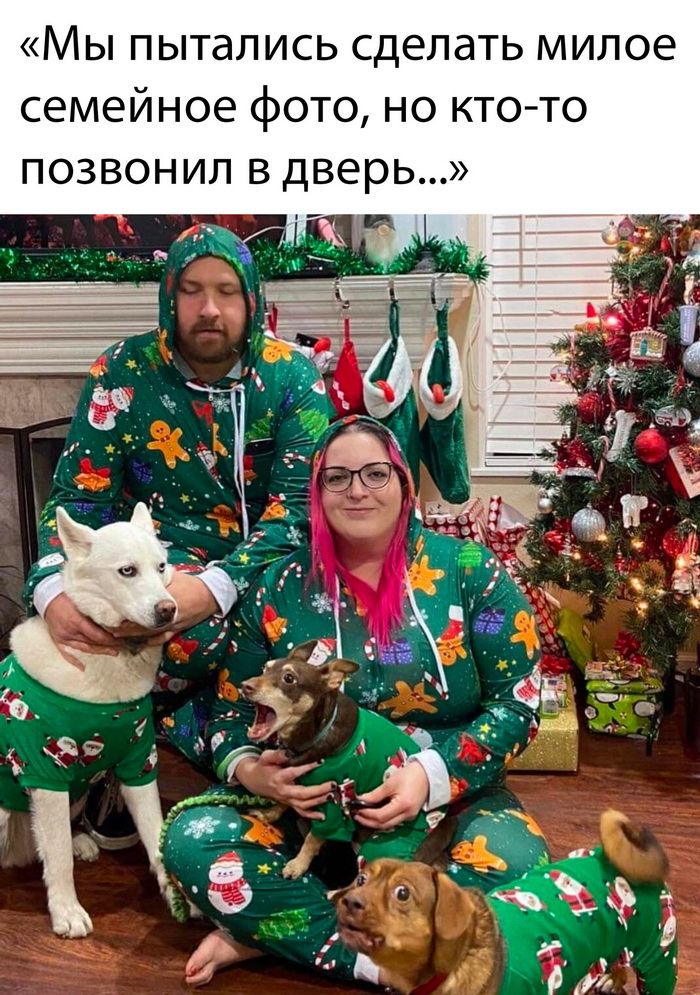 Мы пытались сделать милое семейное фото но ктото