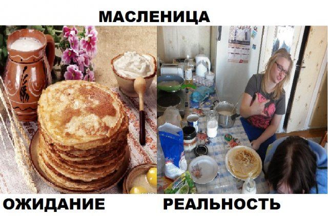 РЕАльность ОЖИДАНИЕ