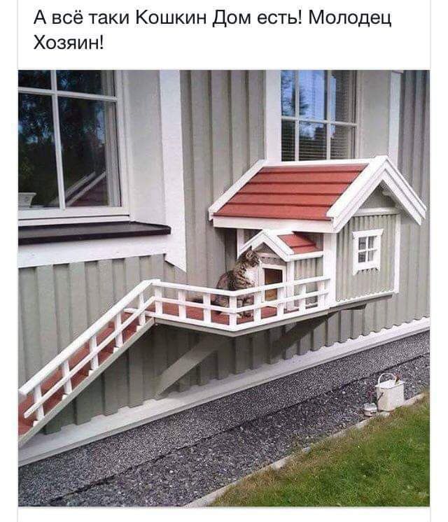 А всё таки Кошкин Дом есть Молодец Хозяин