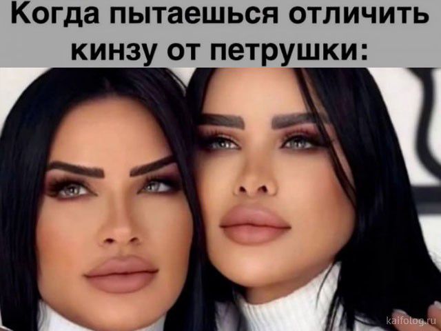 Когда ПЫТЗЕШЬОН ОТЛИЧИТЬ КИНЗУ ОТ петрушки