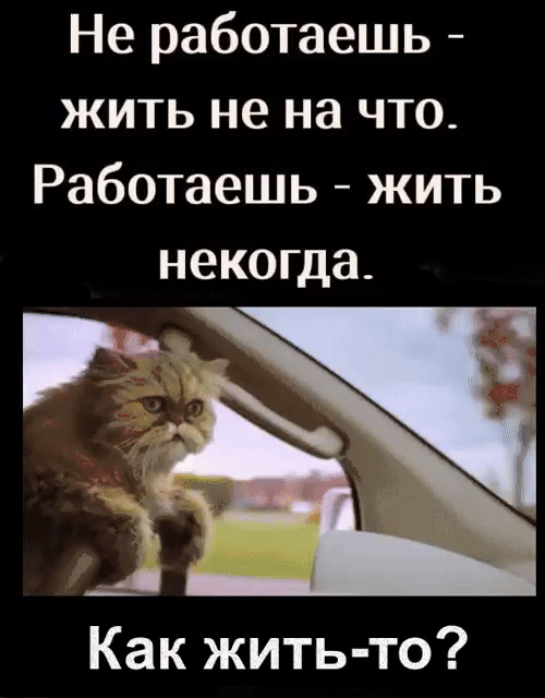 Не работаешь жить не на что Работаешь жить некогда Как жить то