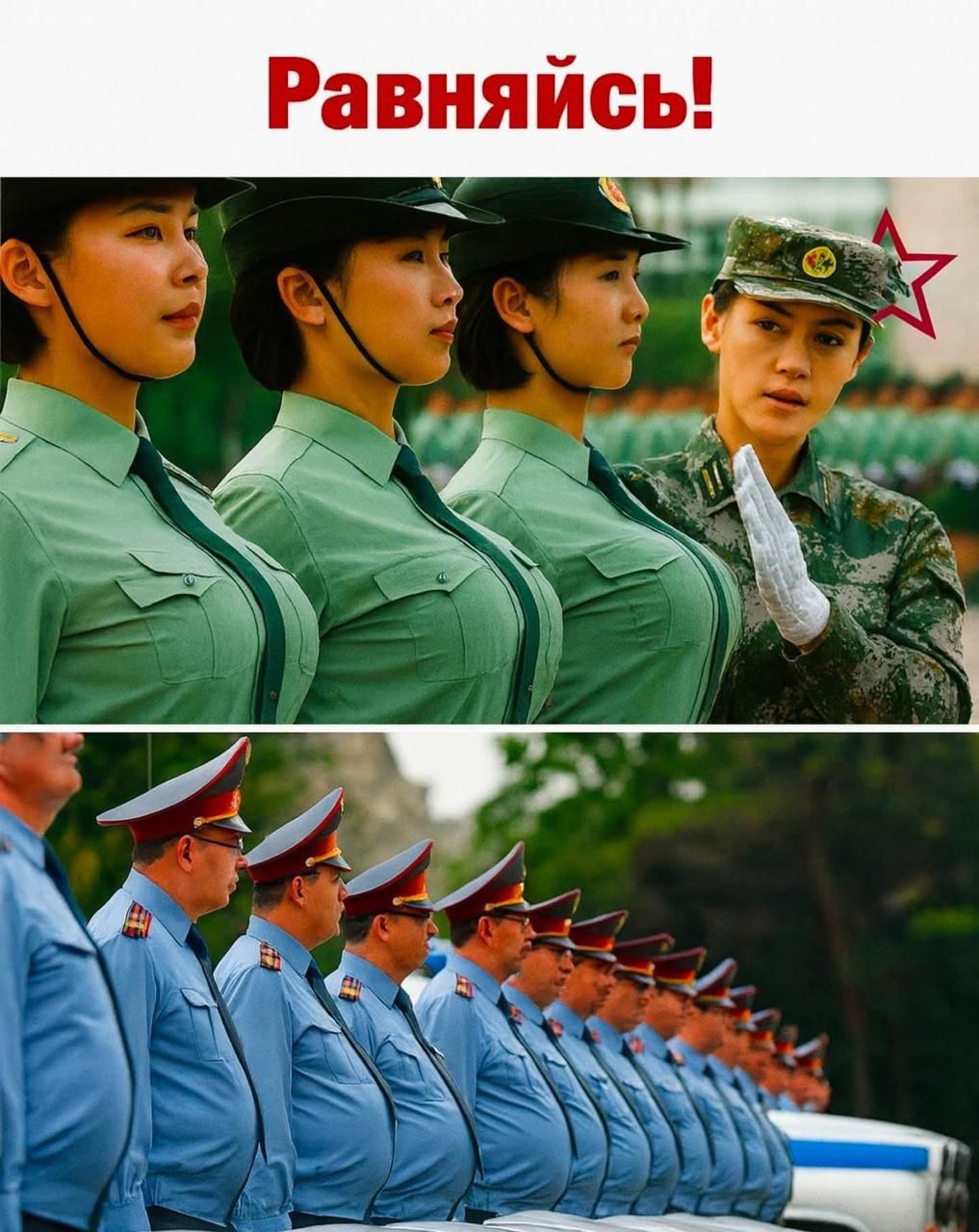Равняйсь!