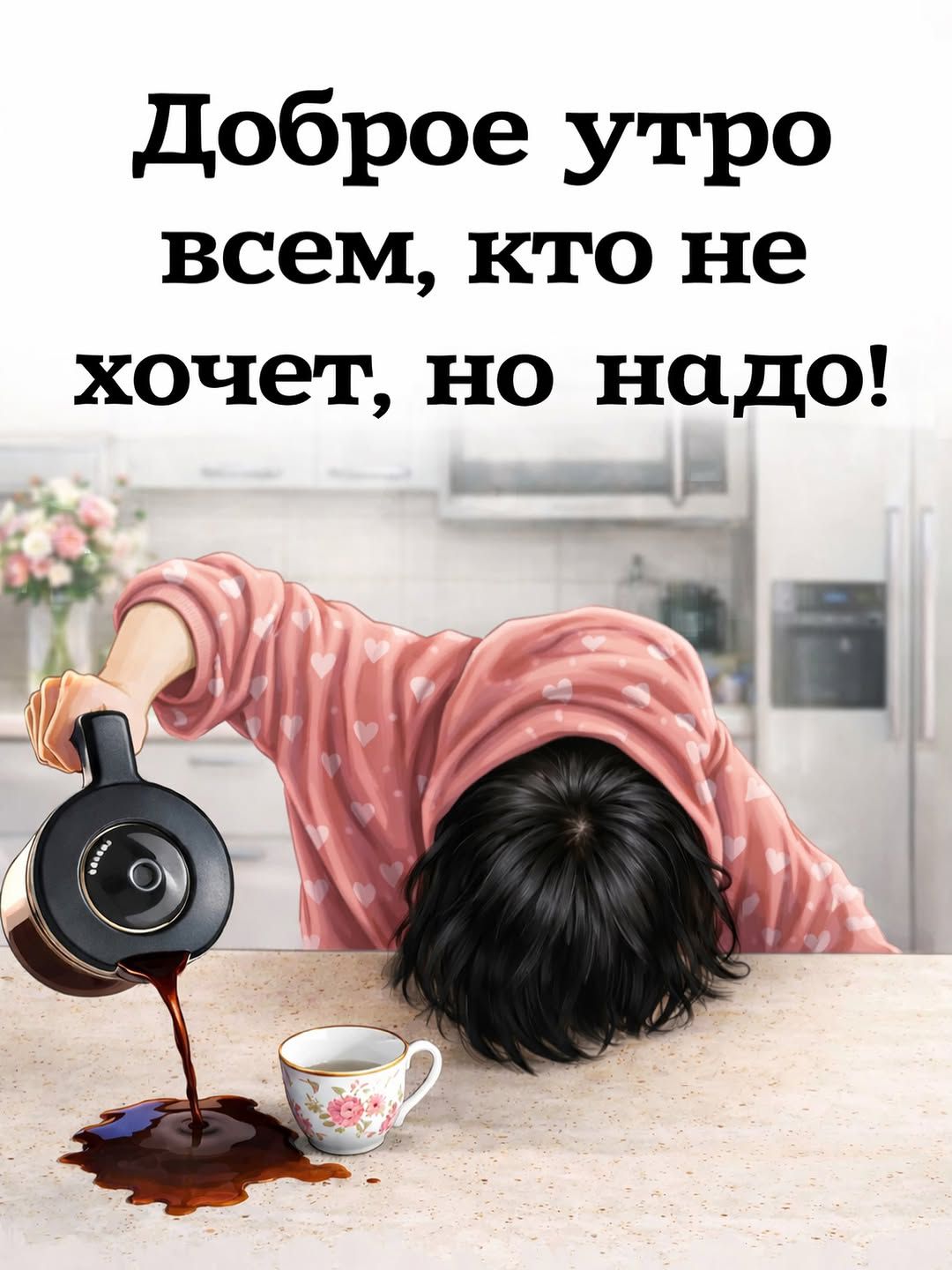 Доброе утро всем, кто не хочет, но надо!