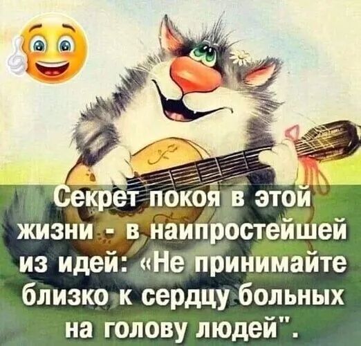 Не принимай близко к сердцу больных на голову людей картинки