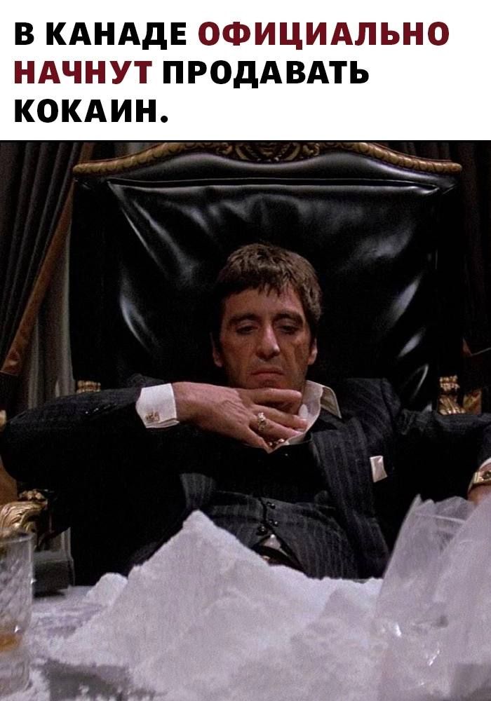 В КАНАДЕ ОФИЦИАЛЬНО НАЧНУТ ПРОДАВАТЬ КОКАИН