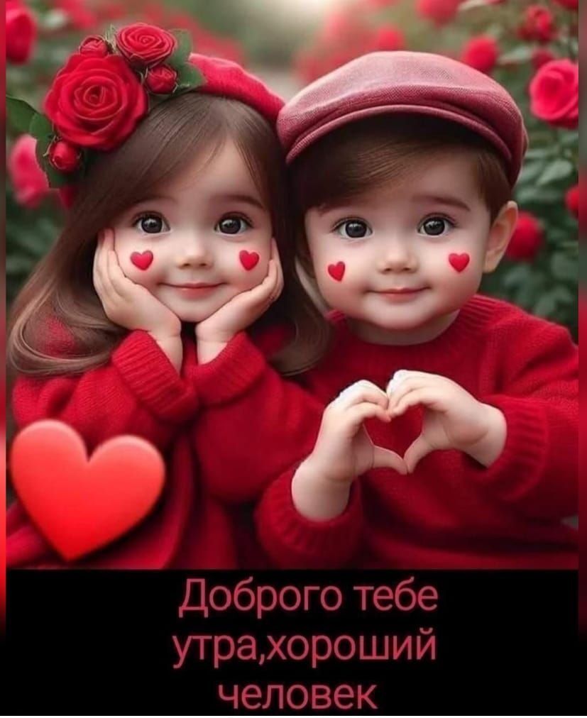 Доброго тебе утраороший человек