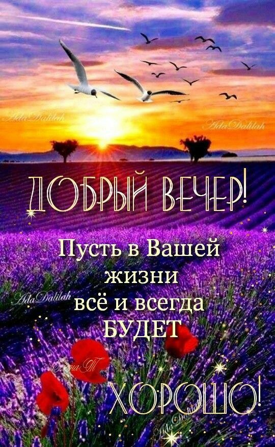 ДОБРЫЙ ВЕЧЕР Н Пустьв Вашеи с ожизни Ць всеивсегіі