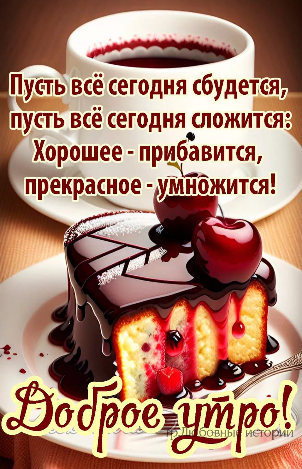 Пусть всё сегодня сбудется пусть всё сегодня сложится Хорошее прц_авится прекрасное умножится р Р__ у іЁосЁа А