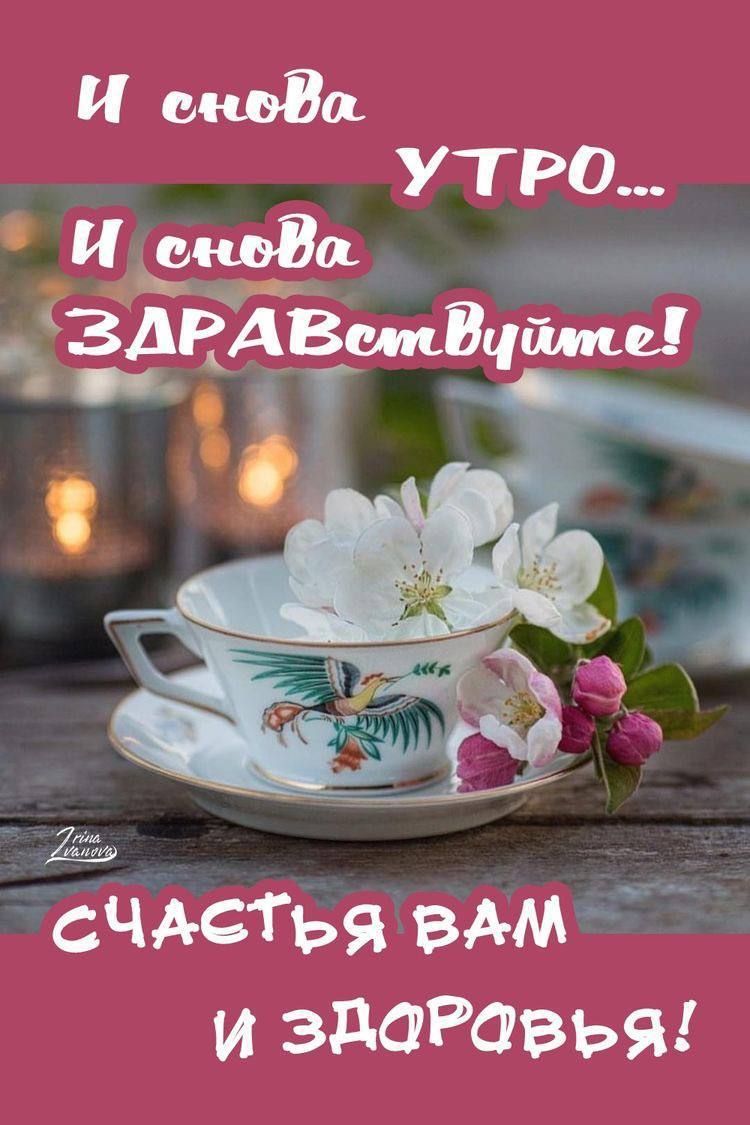 И емнеойва У ТРО И сеноЙо ннниии ЗДРАВшймс СЧАСТЬЯ ВАМ И ЗАаРавья